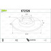VALEO Bremsscheibe | 672526 VALEO Bremsscheibe | 672526