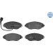 Bremsbelagsatz Vw P. Sharan 10-/Alhambra 10-/Golf Vii/Octavia 12- Mit Sensor | 025 251 1720/W Bremsbelagsatz Vw P. Sharan 10-/Alhambra 10-/Golf Vii/Octavia 12- Mit Sensor | 025 251 1720/W