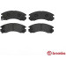 BREMBO Bremsklötze VA | CITROEN C-Crosser PEUGEOT 4007 07-13 | P 54 017