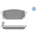 Bremsbelagsatz Kia T. Sorento 02- Mit Sensor | 025 240 5815/W Bremsbelagsatz Kia T. Sorento 02- Mit Sensor | 025 240 5815/W