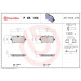 BREMBO Bremsklötze HA | AUDI A6, A7 10 | P 85 150 BREMBO Bremsklötze HA | AUDI A6, A7 10 | P 85 150