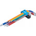 BGS Torx Winkelschlüssel-Satz Multicolour | extra lang | Kugelkopf | 9-tlg. | 74465