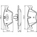 Bremsklötze | BMW 3,5 Serie | 0 986 494 118