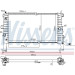 Wasserkühler PKW | OPEL Meriva 05/03-05/10 | 63092 Wasserkühler PKW | OPEL Meriva 05/03-05/10 | 63092