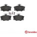 BREMBO Bremsklötze VA | FIAT Barchetta, Panda, Punto 77-04 | P 23 017