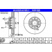 Bremsscheibe Audi S. 100/A4/A6 95- Power Disc | 24.0325-0105.1