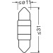 Festoon Osram | LED 31mm 6000K 12V | LEDriving | 6438DWP-01B