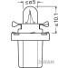 B8,5d Osram | 12V 2W B8,5D | PLASTIKSOCKEL | 2722MF