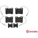 BREMBO Bremsklötze VA | CITROEN AX, Saxo PEUGEOT 106 91-04 | P 61 047