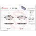 BREMBO Bremsklötze HA | MINI Cooper S 10-13 | P 06 103