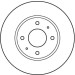 Bremsscheibe Volvo P. S40/V40 | DF4054 Bremsscheibe Volvo P. S40/V40 | DF4054