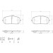 BREMBO Bremsklötze VA | MERCEDES A,B-Klasse,CLA,GLE 18 | P 50 152 BREMBO Bremsklötze VA | MERCEDES A,B-Klasse,CLA,GLE 18 | P 50 152