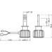 H1 Osram | HL VINTAGE LED | Keine ECE-Zulassung, nur Offroad | 64150DWVNT-2MB