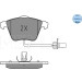 Bremsbelagsatz Vw S. A4/A6 04- Mit Sensor | 025 239 5020/W