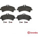 BREMBO Bremsklötze HA | MERCEDES Sprinter,VW Crafter 06 | P 50 060