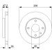 Bremsscheibe | CHEVROLET,DAEWOO | 0 986 479 C01