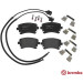 BREMBO Bremsklötze HA | VW Phaeton 02-16 | P 85 064