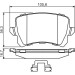 Bremsklötze | VW Passat | 0 986 494 626
