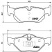 BREMBO Bremsklötze HA | BMW E81,E90,X1 04 | P 06 038