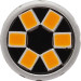 WY16W W2,1x9,5d T15 LED Glassockel 24x 2835 SMD Orange Canbus