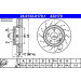 Bremsscheibe Db P. Cls C218/X218 11 | 24.0132-0170.1