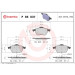 BREMBO Bremsklötze VA | AUDI A4, A6 VW Passat 94-05 | P 85 037