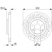 Bremsscheibe | MERCEDES C,CLK-Klasse | 0 986 479 C76