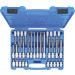 BGS Bit-Einsatz-Satz | Antrieb Innenvierkant 12,5 mm (1/2"""") | TP-Profil (für Torx Plus) TP20 - TP70 | 32-tlg | 5190