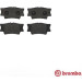 BREMBO Bremsklötze HA | LEXUS Es TOYOTA RAV4 05-18 | P 83 089