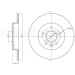 Bremsscheibe HA | FORD Focus,C-Max,VOLVO S40 03 | 800-686C Bremsscheibe HA | FORD Focus,C-Max,VOLVO S40 03 | 800-686C
