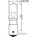 H21W 12V 21W BAY9s Original Spare Part 1 St. Osram | METALLSOCKEL | 64136