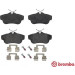 BREMBO Bremsklötze HA | CITROEN Jumpy PEUGEOT Expert 07 | P 61 095