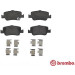 BREMBO Bremsklötze HA | TOYOTA Auris 06-18 | P 83 080