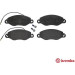 BREMBO Bremsklötze VA | NISSAN Cabstar 98 | P 56 042 BREMBO Bremsklötze VA | NISSAN Cabstar 98 | P 56 042