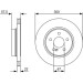 Bremsscheibe HA | MERCEDES W204,C207 07 | 0 986 479 411