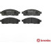 BREMBO Bremsklötze VA | FIAT Fullback MITSUBISHI L200 04-15 | P 54 038