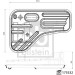 FEBI BILSTEIN Hydraulikfilter, Automatikgetriebe | 175532