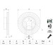 Bremsscheibe | BMW X3,X4 | 0 986 479 771 Bremsscheibe | BMW X3,X4 | 0 986 479 771