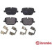 BREMBO Bremsklötze HA | LAND ROVER 09 | P 44 025