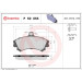 BREMBO Bremsklötze VA | MITSUBISHI Colt SMART ForFour 02-12 | P 50 055