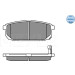 Bremsbelagsatz Kia T. Sorento 02- Mit Sensor | 025 240 5815/W Bremsbelagsatz Kia T. Sorento 02- Mit Sensor | 025 240 5815/W