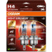 Osram | H4 12V 60/55W P43t NIGHT BREAKER® 220 +220% 2 St | 64193NB220-2HB