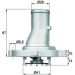 Integralthermostat mit Dichtung | FIAT,LANCIA Panda,Punto1.0-1.2 | TI 68 87D