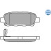 Bremsbelagsatz Nissan T. Qashqai/X-Trail/Cube 07- Mit Sensor | 025 238 7114/W