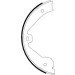 Handbremsbacken Db W164/X164/W251/Vw Touareg/Cayenne/Q7 | 91062400