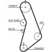 Zahnriemensatz | AUDI,SEAT,SKODA,VW | K015491XS