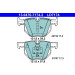 Bremsbelagsatz Bmw T. 5/6 2.0-3.0 03-10 Keramik | 13.0470-7174.2