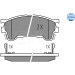 Bremsbelagsatz Mazda S. 323/626/Premacy/Xedos 91-05 Mit Sensor | 025 217 5416/W