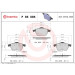 BREMBO Bremsklötze VA | AUDI A4 SEAT SKODA VW 00-11 | P 85 085