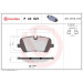 BREMBO Bremsklötze HA | LAND ROVER Range Rover 12 | P 44 021